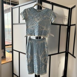 Lucy Paris Blue Two Piece Set